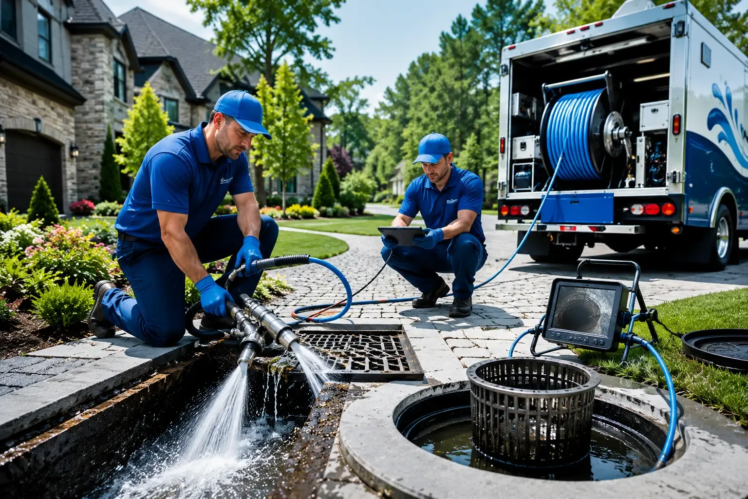 Local outdoor drain cleaning professionals in Rose City, MI